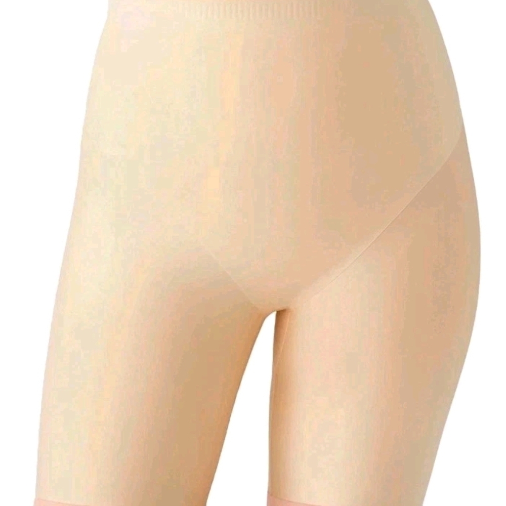 $72 Wacoal 805368 BEIGE Taking Shape Thigh Shaper Sz US 9 2XL NWOT